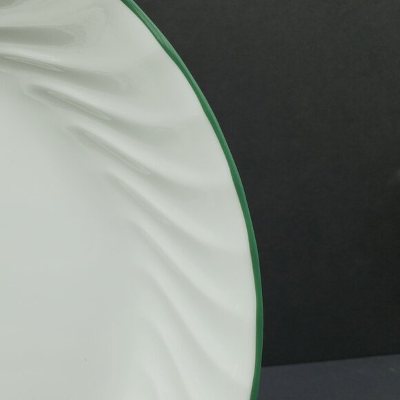 Corelle Holiday Magic Platter White Swirl Christmas Tree Oval Serving Plate - Picture 3 of 7